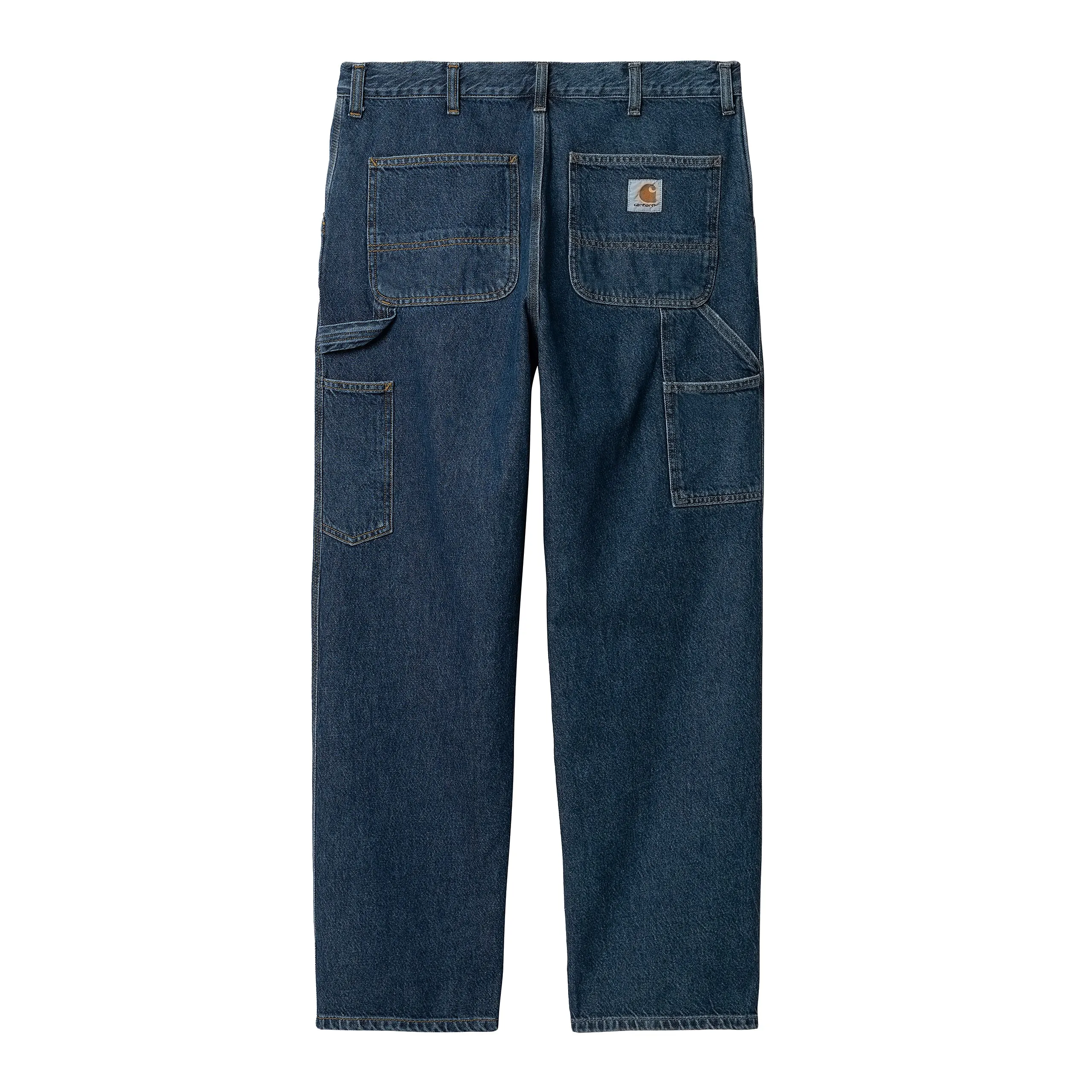 SINGLE KNEE PANT BLUE STONE WASHED