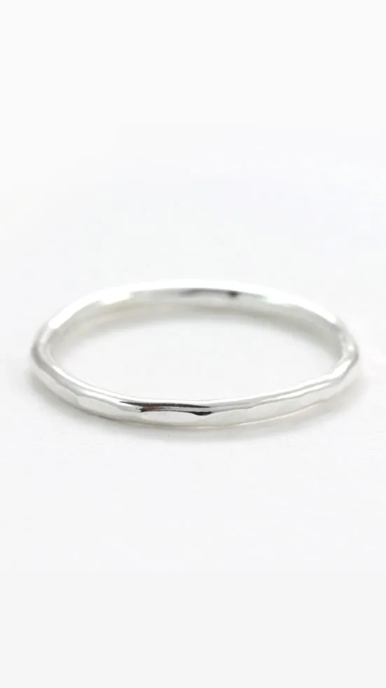 Sloane Stacking Ring (Silver)