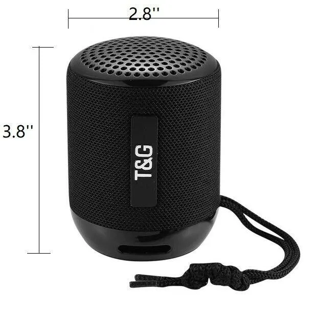 SMAXT&G™ Mini Portable Bluetooth Speaker LOUD Stereo Bass Waterproof USB/UTF/FM   Mic