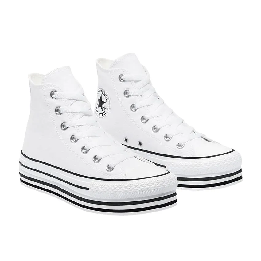 Sneakers Converse Chuck Taylor All Star Platform Layer High Top Bianco