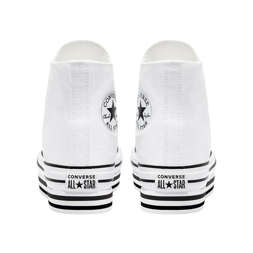 Sneakers Converse Chuck Taylor All Star Platform Layer High Top Bianco