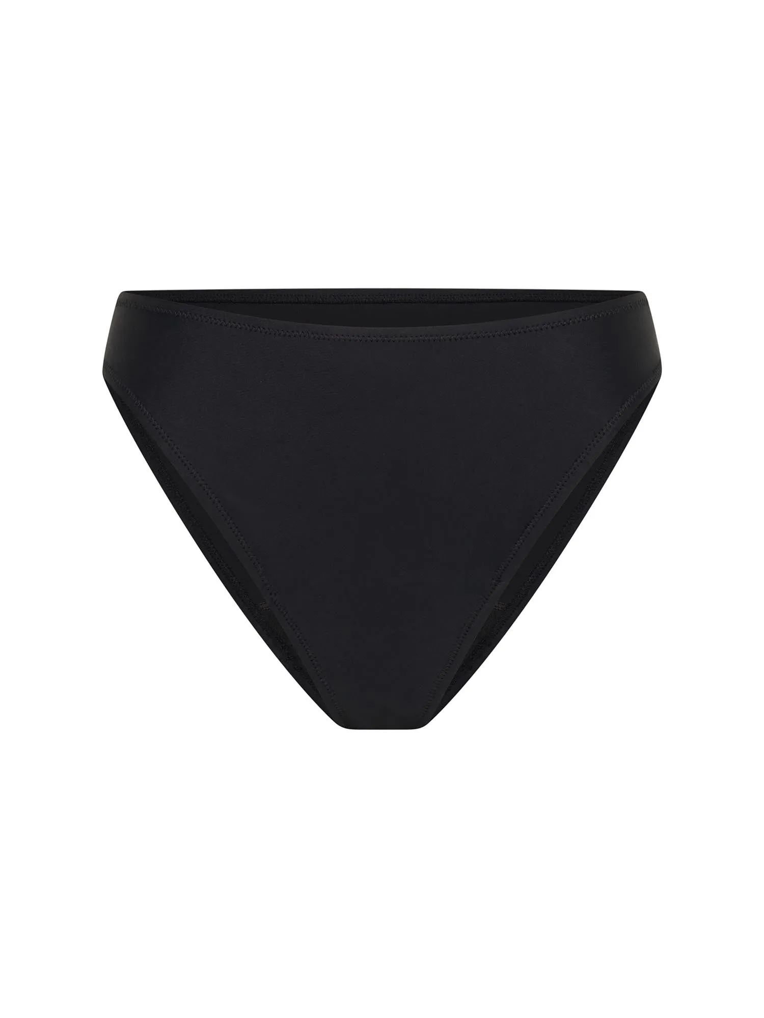 Swimwear Hi-Leg Cheeky Bottom High Absorbency Black