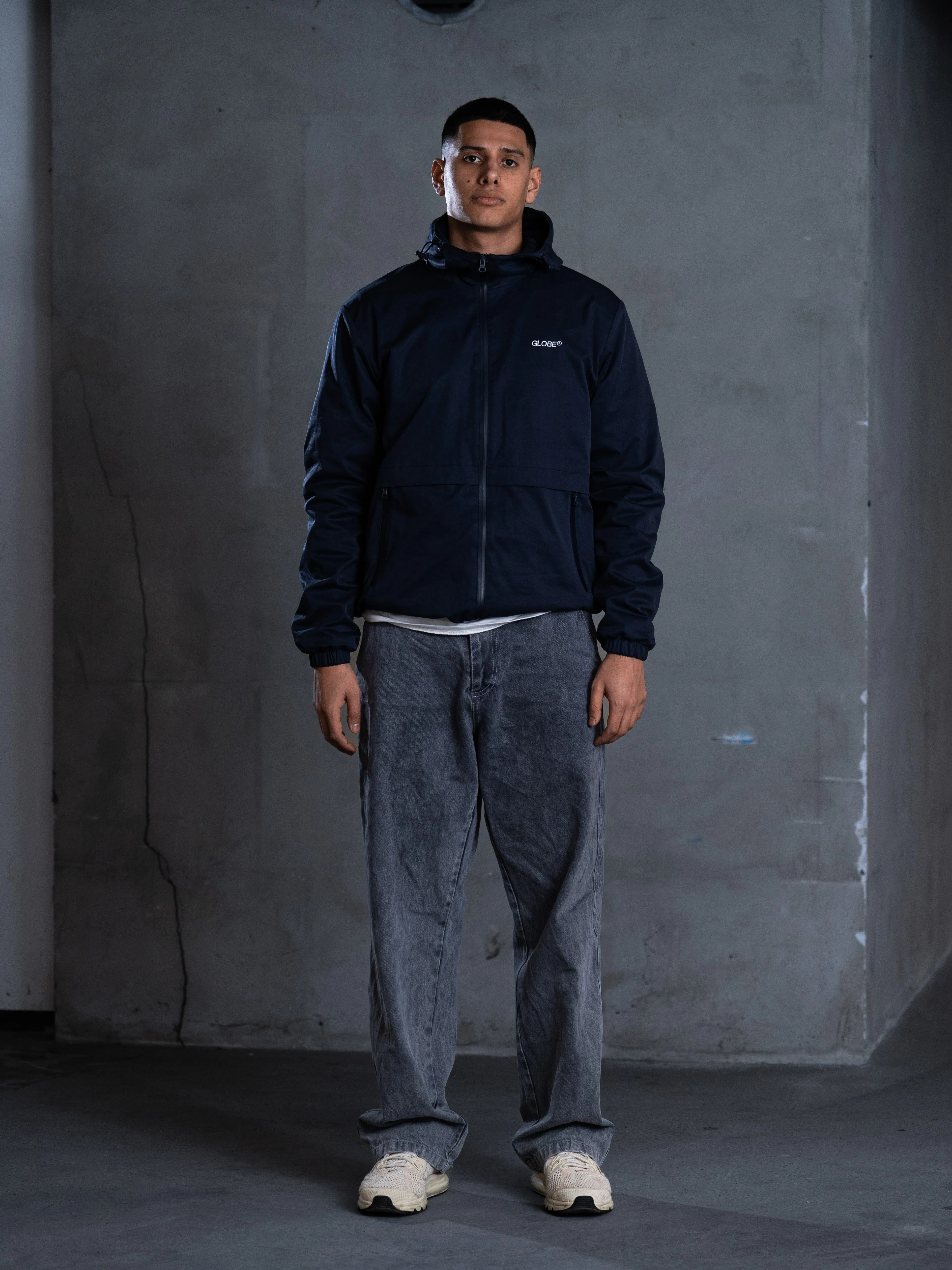 W. Windbreaker Navy (Globe club campaign)