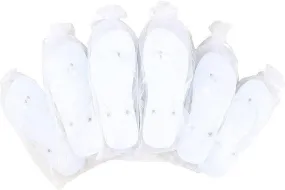 Wedding Party Glitter Flip Flops 10 Pack ((UK 5-6 x 5 pairs) (UK 7-8 x 5 Pairs))